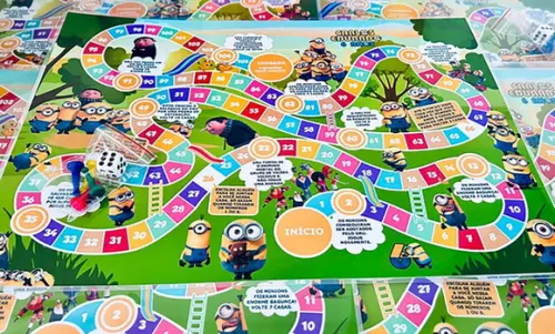 20 Jogo de Tabuleiro Festa Minions