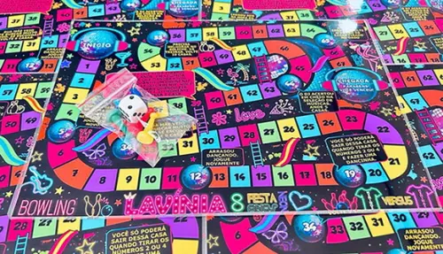 20 Jogo de Tabuleiro Boliche - Lembrancinha