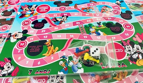 20 Jogo de Tabuleiro Minnie - Lembrancinha