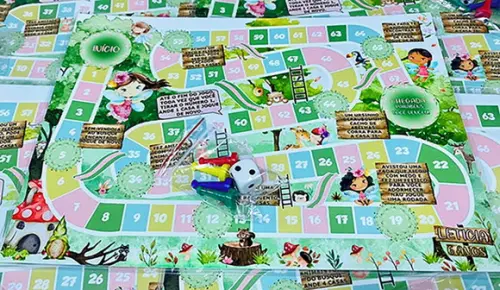 20 Jogo de Tabuleiro Bosque das Fadas - Lembrancinha