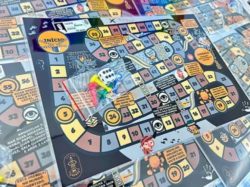 20 Jogo de Tabuleiro Escape Room - Lembrancinha