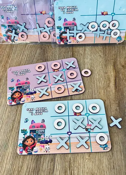 35 Jogo da Velha Personalizado Qualquer Tema