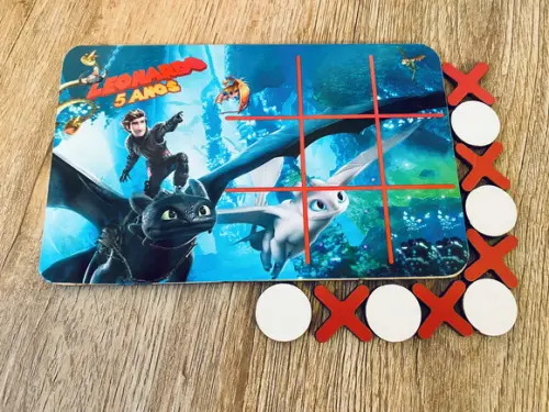 20 Jogo da Velha Personalizado Como Treinar Seu Dragão