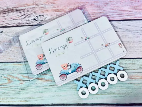 20 Jogo da Velha Personalizado Ursinho
