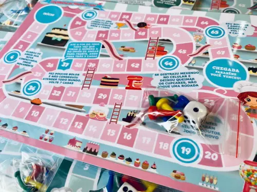 47 Jogo de Tabuleiro Personalizado Lembrancinha de Festa