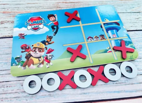 30 Jogo da Velha Personalizado Patrulha Canina