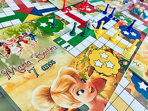 20 Jogos Mini Ludo - Lembrancinha Infantil