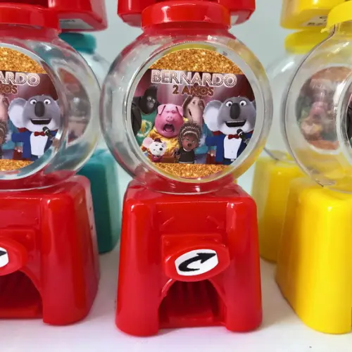 20 Lembrancinha Sing Candy Machine