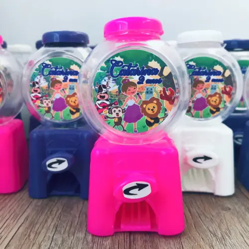 20 Lembrancinha Orquestra dos Bichos Candy Machine