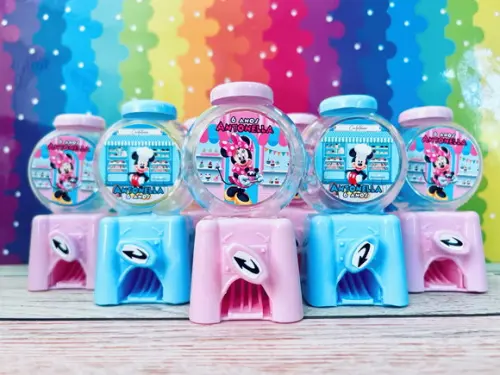 20 Lembrancinha Confeitaria da Minnie Candy Machine