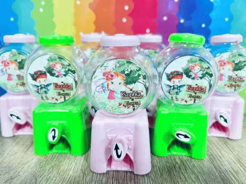 20 Lembrancinha Fadas Candy Machine