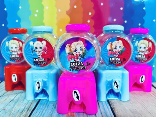 20 Lembrancinha Festa Alerquina Candy Machine