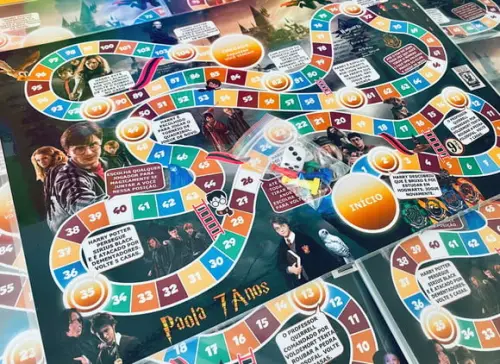 20 Lembrancinha Harry Potter - Jogo de Tabuleiro