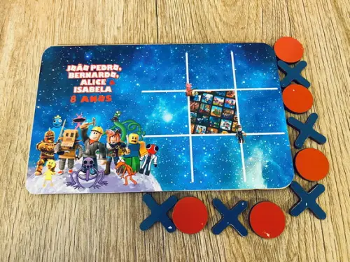 25 Jogo da Velha Personalizado Qualquer Tema