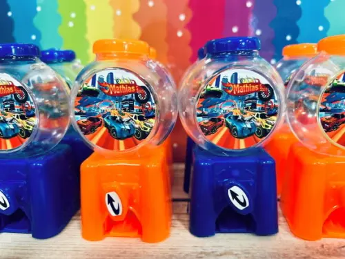 80 Mini Baleiro Candy Machine Personalizado 10cm