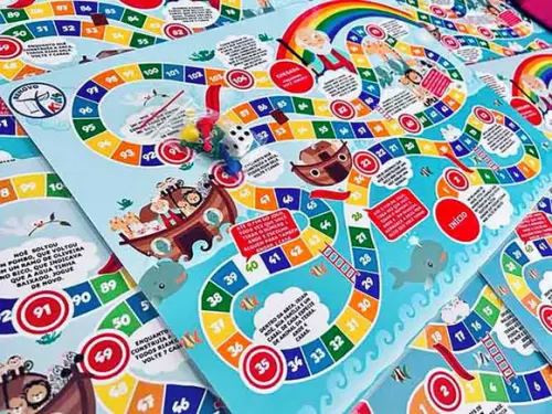 25 Jogos de Tabuleiro Bíblicos para Revenda - Lembrancinha