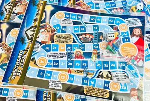 20 Jogo de Tabuleiro Nascimento de Jesus