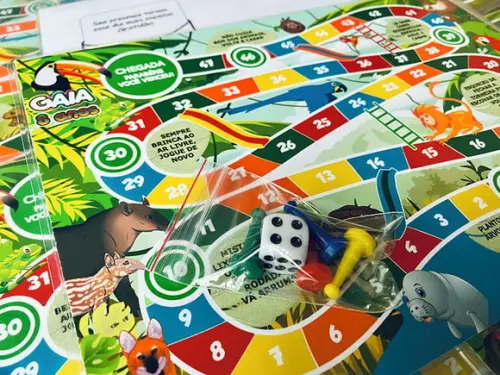 20 Jogo de Tabuleiro Festa Fauna Brasileira