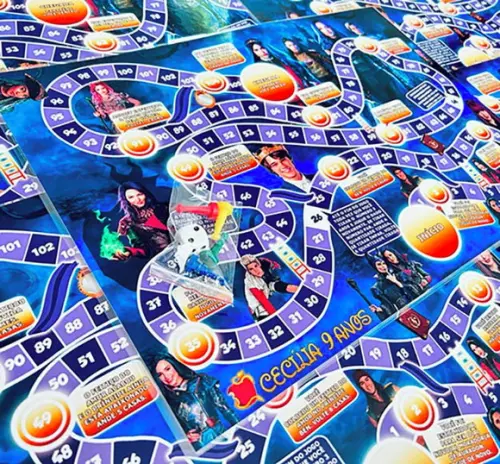 20 Jogo de Tabuleiro Festa Descendentes