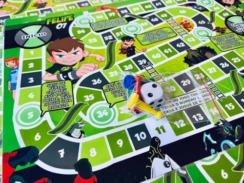 30 Jogo de Tabuleiro Festa Ben 10