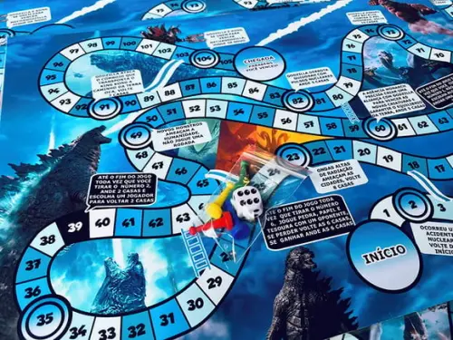 20 Lembrancinha Godzilla - Jogo de Tabuleiro