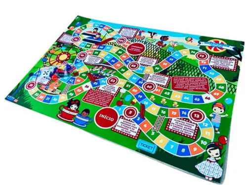 20 Lembrancinha Parque de Diversões - Jogo de Tabuleiro