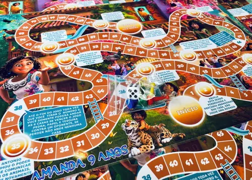 20 Lembrancinha Festa Encanto da Disney -jogo de Tabuleiro