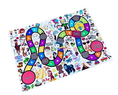 Jogo Educativo Tabuleiro Aprenda Alfabeto Brincando