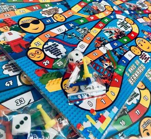 10 Jogo de Tabuleiro Personalizado Lego / Friends / Jurassic