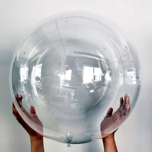 10 Balão Bubble Transparente 18 Polegadas Bolha para Festas