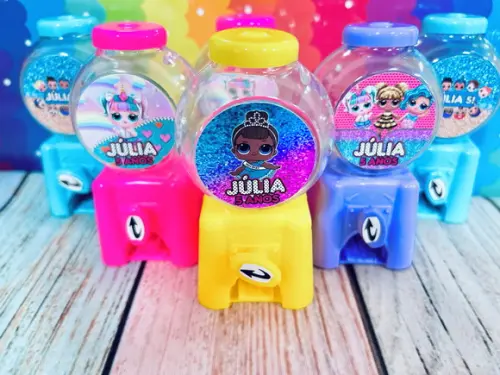 20 Lembrancinha Festa Lol Surprise Personalizada Candy Machi