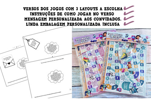 20 Jogos de Tabuleiro Personalizado Pantera Negra / Lembrancinha 