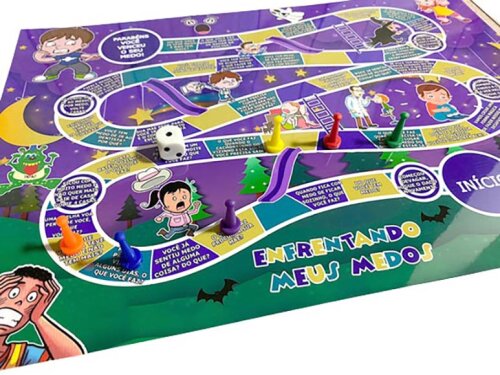 Kit 2 Jogos Educativos Infantil Emoções + Medos
