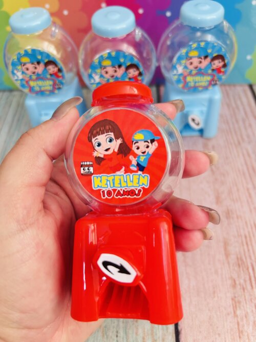 20 Candy Machine  Festa Luccas Neto Aventureiros / Baleiro para L