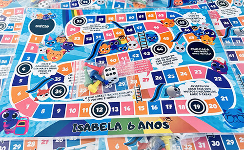 30 Jogo de Tabuleiro Festa Bolofofo