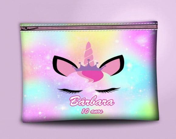 Nécessaire Personalizada Unicornio