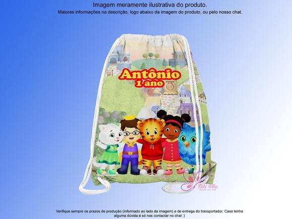 Mochilinha Personalizada Daniel Tigre