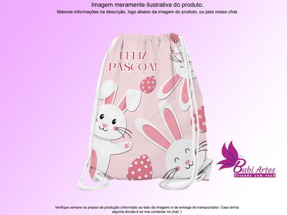 Mochilinha Personalizada Páscoa