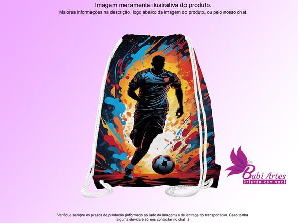 Mochilinha Personalizada Futebol