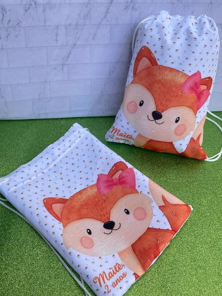 Mochilinha Personalizada Bosque Encantado