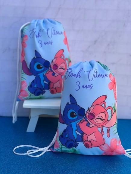 Mochilinha Personalizada Stitch