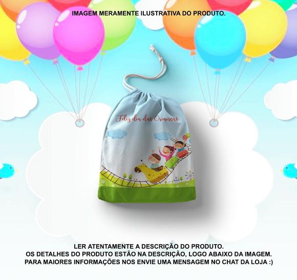 Saquinho Surpresa Personalizado Dia das Crianças
