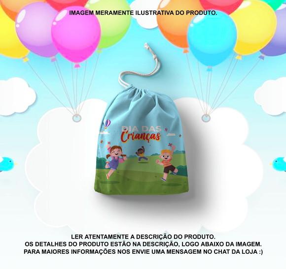 Saquinho Surpresa Personalizado Dia das Crianças