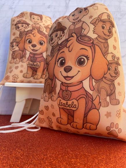 Mochilinha Personalizada Patrulha Canina