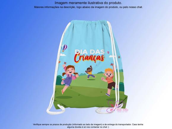 Mochilinha Personalizada Dia das Crianças