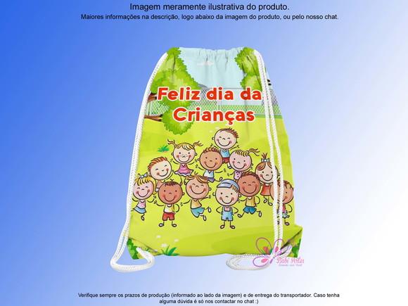 Mochilinha Personalizada Dia das Crianças