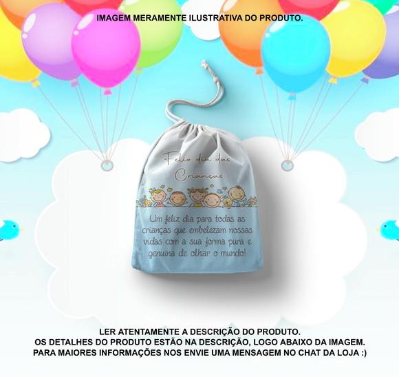 Saquinho Surpresa Personalizado Dia das Crianças