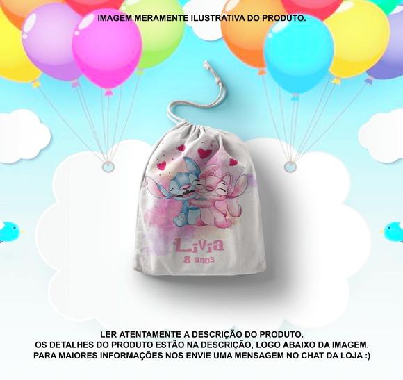 Saquinho Surpresa Personalizado Stitch