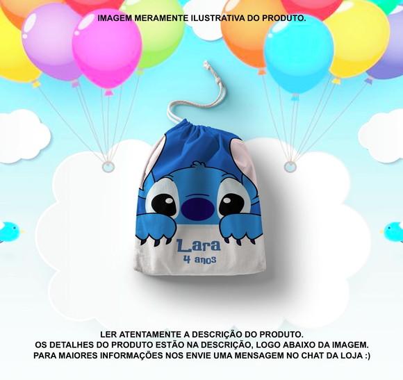 Saquinho Surpresa Personalizado Stitch