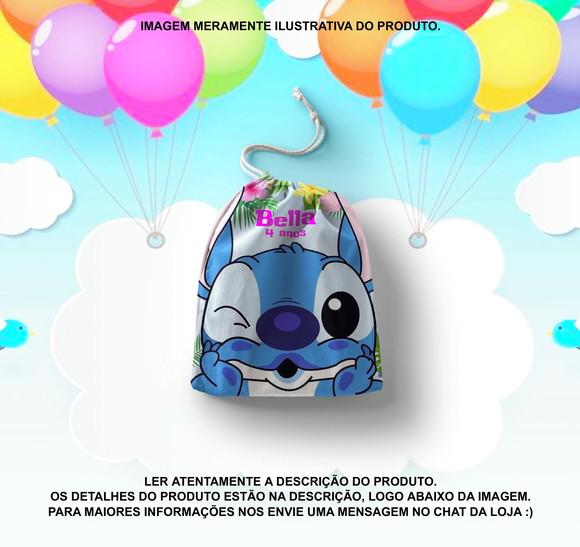 Saquinho Surpresa Personalizado Stitch